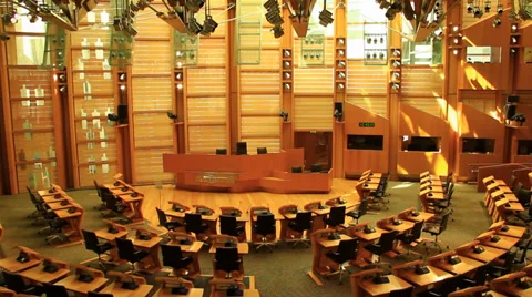 Scottish Parliament Stockbeeldmateriaal 38357104