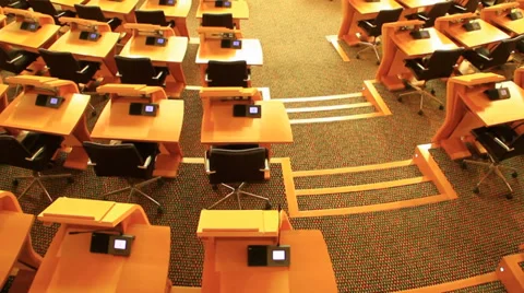 Scottish Parliament 스톡 동영상 38357269