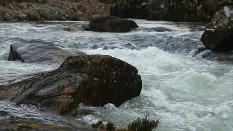 Scottish River Stock Footage 122122710