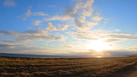 Scottish Sunset Stock Footage 167836956