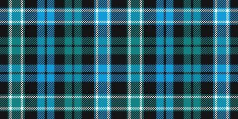 Scottish tartan plaid pattern with intersecting lines and diagonal hatching.. Stock Illustration