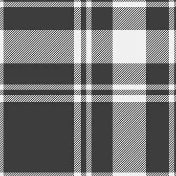 Scottish tartan plaid pattern with a woven fabric texture and clear check lay Stock Illustration