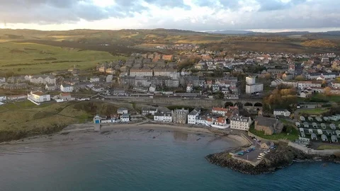 Scottish village Hyperlapse Stock Footage 103170742