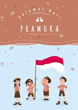 Scout Day Stock Illustration