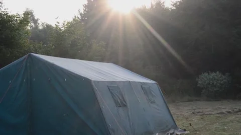 Scout Tent Stock-Footage 48373773