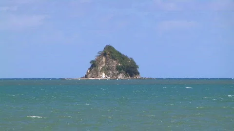Scoutcap island Stock Footage 300493
