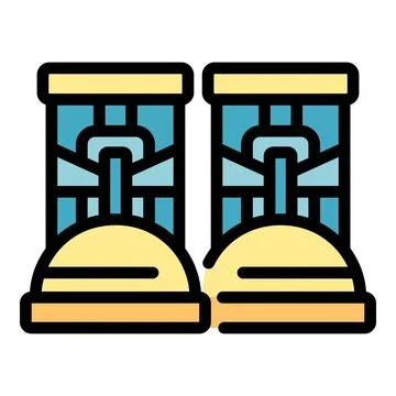 Scouting icon vector flat Stockillustratie