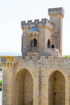 Scouting Olite Stock Photos