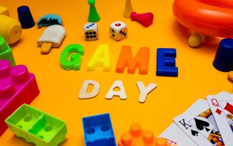 Scrabble Game Day Stock Photos