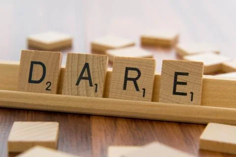 Scrabble letters - DARE Stock Photos