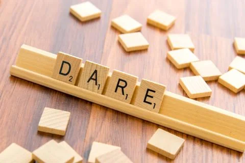Scrabble letters - DARE Stock Photos