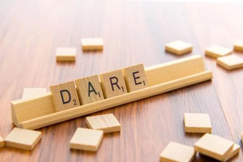 Scrabble letters - DARE Stock Photos