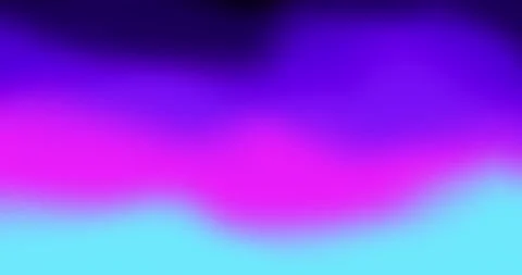 Scrambled blured cartoon neon 2d waves or smoke or liquid on a black background Video stock 164084183