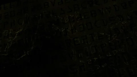 Scrambled data led effect background abstract Stock Footage 230141528