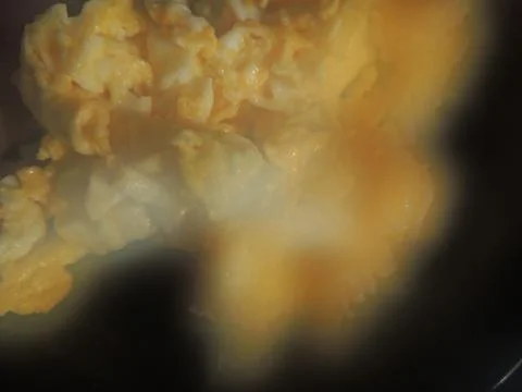 Scrambled Eggs Foto stock