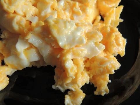 Scrambled Eggs Foto stock