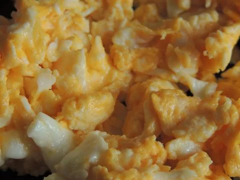 Scrambled Eggs Stock-Fotos