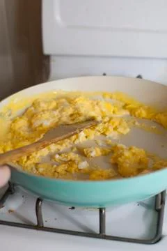 Scrambled Eggs Stock Photos