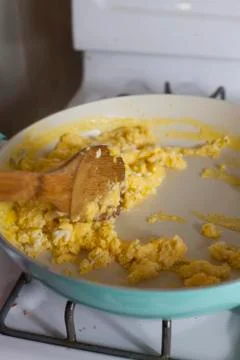 Scrambled Eggs Stock Photos