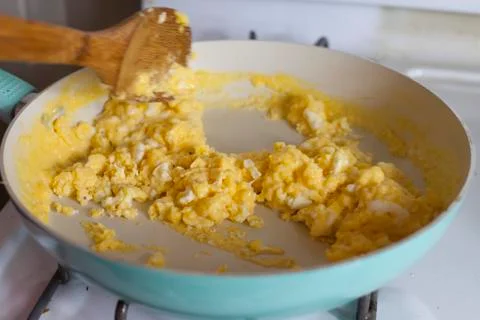 Scrambled Eggs Stock Photos