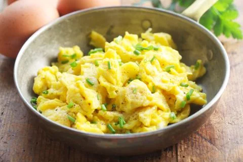 Scrambled Eggs Stock Photos