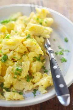 Scrambled Eggs Foto stock
