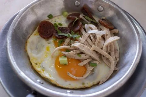 Scrambled eggs Stock Photos