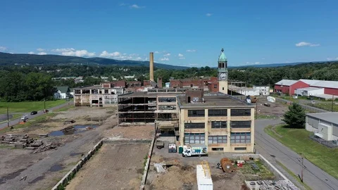 Scranton Lace Works Stock Footage 114629612