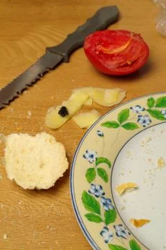 Scrap food Stock Photos