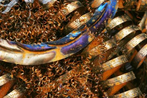 Scrap Metal Background Stock Photos