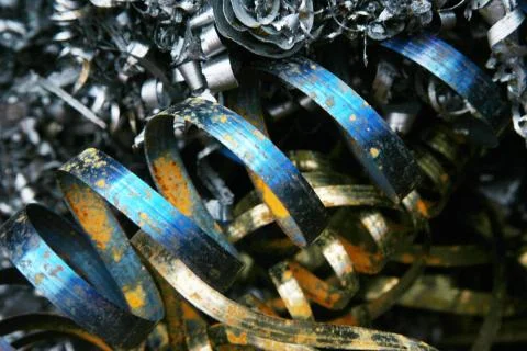 Scrap Metal Background Stock Photos