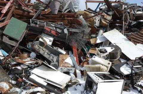 Scrap metal Stock Photos