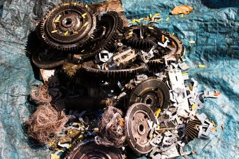 Scrap metal Stock Photos