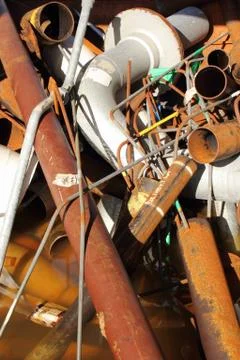 Scrap metal Stock Photos