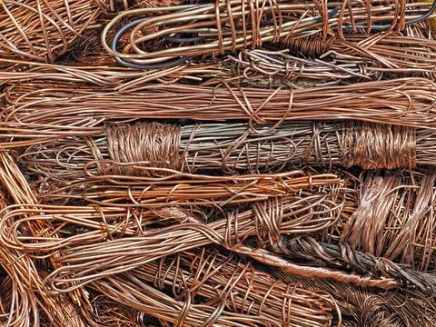 Scrap metal. Stock Photos