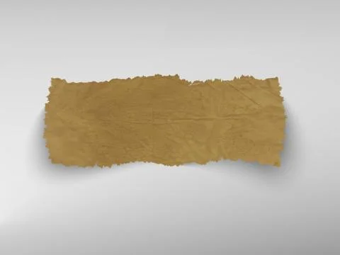 Scrap of old paper. vector Stock Illustration