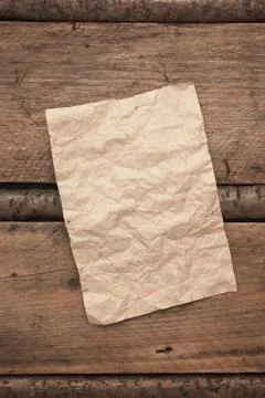 Scrap of paper Foto stock