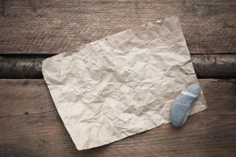 Scrap of paper Foto stock