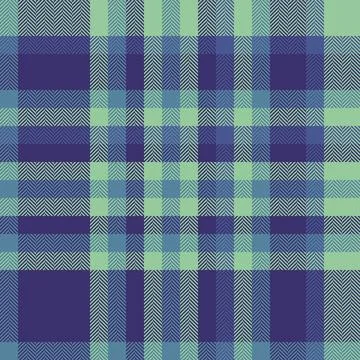 Scrap pattern plaid fabric, trade tartan check texture. Curved vector backg.. Stockillustratie