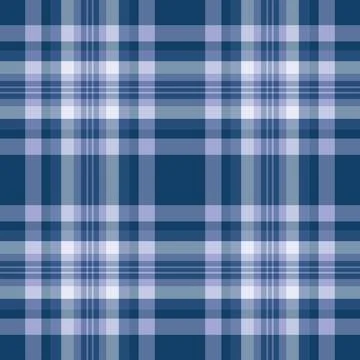 Scrap seamless textile texture, volume tartan plaid vector. Gingham fabric .. Stock Illustration