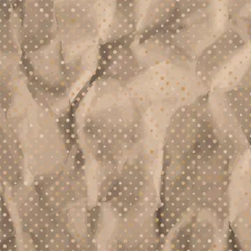 Scrap template,vintage polka dot pattern. EPS 8 Stock Illustration