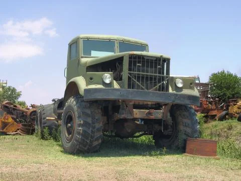 Scrap truck Stock Photos