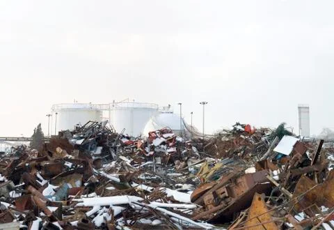 Scrap yard Stock Photos