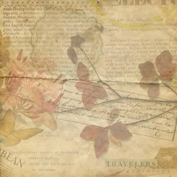 Scrapbook background Stock Illustration