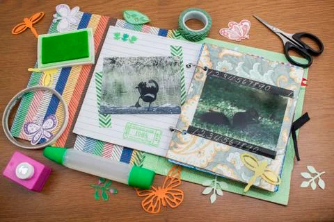 Scrapbook Stock Photos