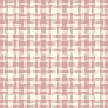 Scrapbook seamless check textile, string plaid background tartan. Canvas te.. Stock-Illustration