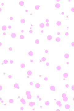 Scrapbook seamless pattern. Cute birthday prints. Baby girl pattern. Pastel.. Stock Illustration