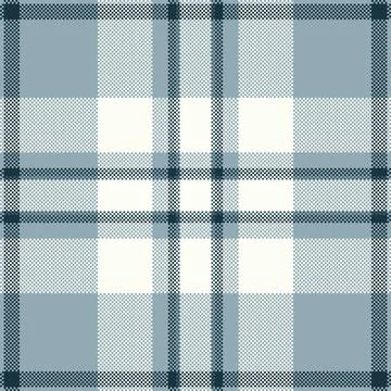 Scrapbooking check seamless texture, folded fabric plaid pattern. Various b.. Stock Illustration
