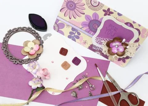 Scrapbooking Stock-Fotos