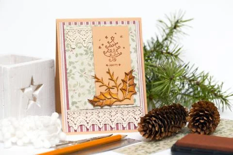 Scrapbooking Foto stock